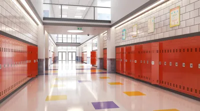 Educational institution with safety systems